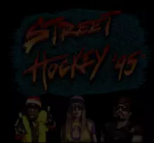 Image n° 1 - screenshots  : Street Hockey '95 (Beta)